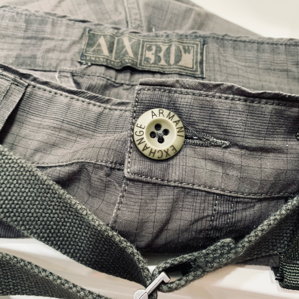 Armani Exchange A/X Cargo Shorts size 30 - Picture 8 of 9